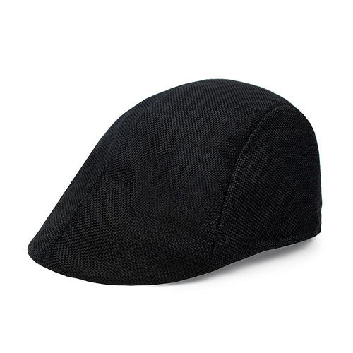 Cotton And Linen Beret Men's Retro Peaked Cap